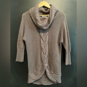 LOFT Cocoa Cowl Neck Sweater
